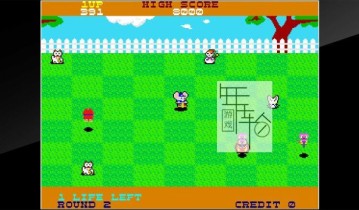 switch游戏《Arcade Archives HOPPING MAPPY 跳跳鼠》英文版nsp/xci下载