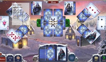 switch游戏《宝石配对纸牌冬季雪景 Jewel Match Solitaire Winterscapes》英文版nsp/xci下载