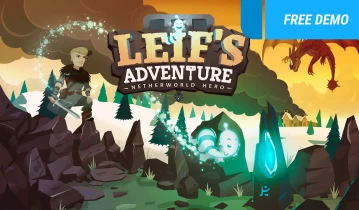 switch游戏《雷夫的冒险：幽冥世界英雄 Leif’s Adventure: Netherworld Hero》英文版nsp下载