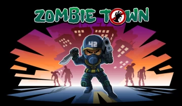 switch游戏《僵尸镇 Zombie Town》英文版nsp下载